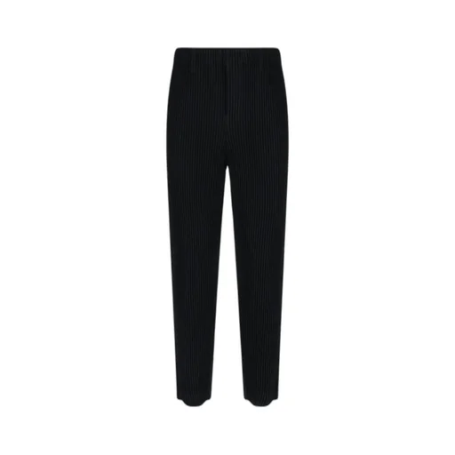 Homme Plissé Issey Miyake Wool Like Light Trousers