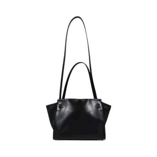 Leather Shoulder Bag / Blk Ita