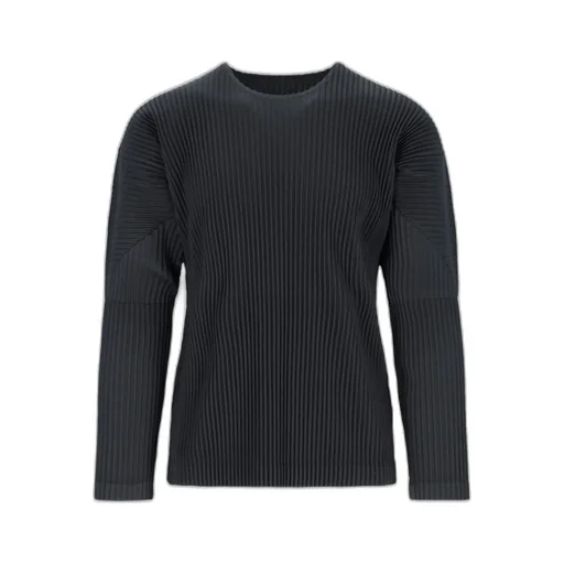 Homme Plissé Issey Miyake Pleated Long Sleeved Sweater
