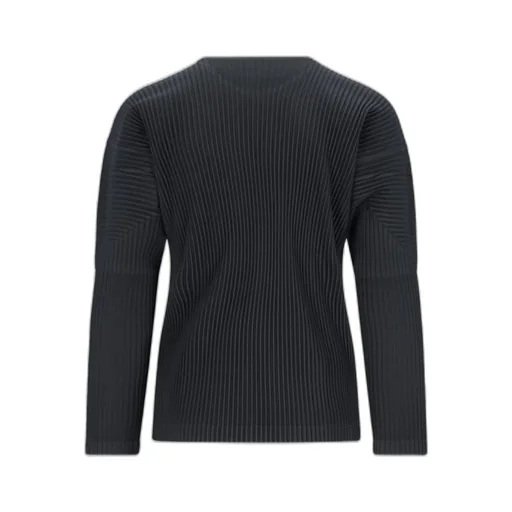 Homme Plissé Issey Miyake Pleated Long Sleeved Sweater