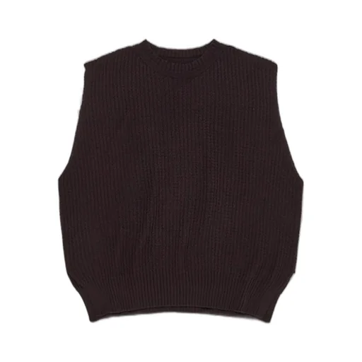 Homme Plissé Issey Miyake Crewneck Sleeveless Ribbed Jumper