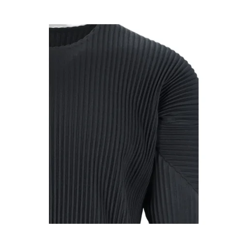Homme Plissé Issey Miyake Pleated Long Sleeved Sweater