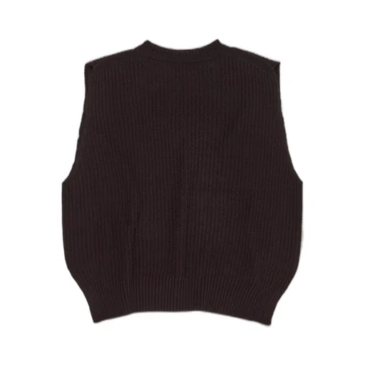 Homme Plissé Issey Miyake Crewneck Sleeveless Ribbed Jumper
