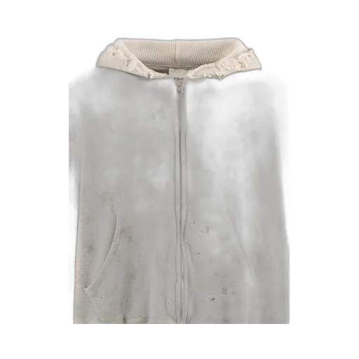 Zip Hoodie/Double Face / Gry