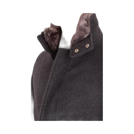 Herno Fur Collar Zipped Jacket