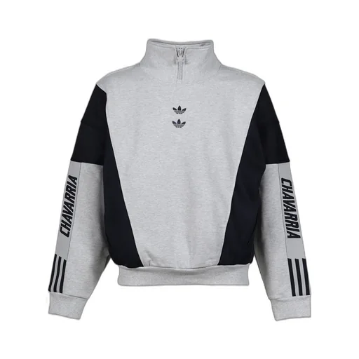 Watsonville Mockneck / Light Gry Heather/Legend Ink