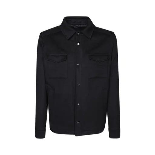 Herno Buttoned Shirt Jacket