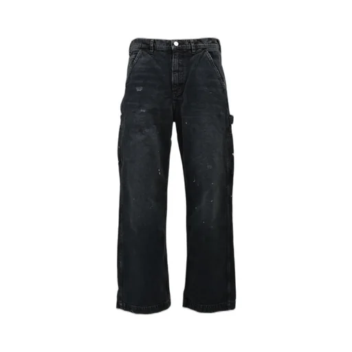 Paint Pants / Washed Blk