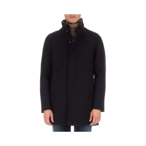 Herno Fur Collar Zipped Jacket