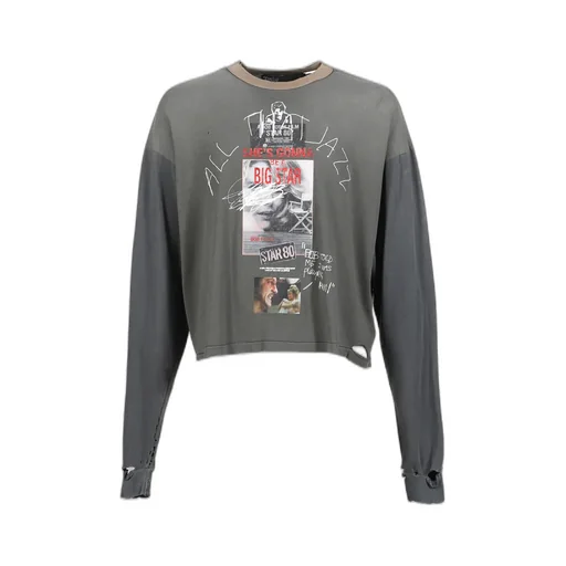 Star 80 L/S Tee / Vtg Blk
