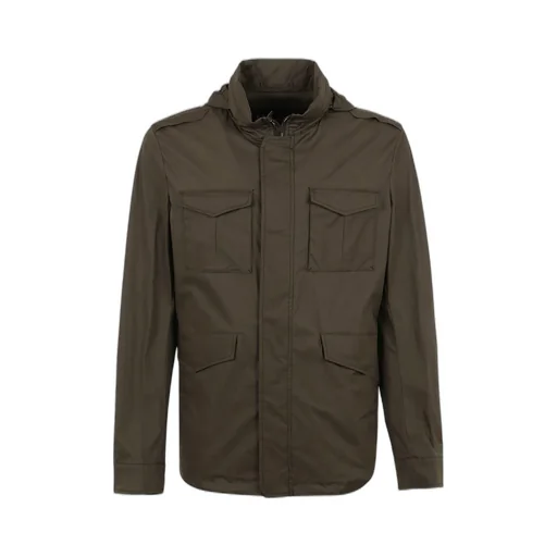 Herno Straight Hem Hooded Jacket