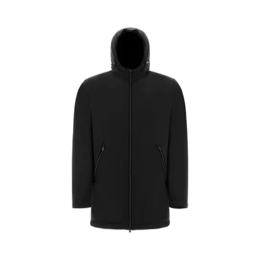 Herno Zip-Up Hooded Jacket