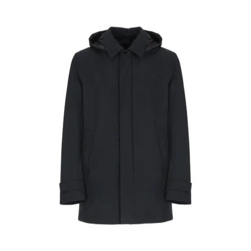 Herno Gortex Long-Sleeved Hooded Jacket