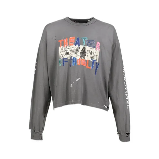Theater Of Cruelty L/S Tee / Vtg Blk