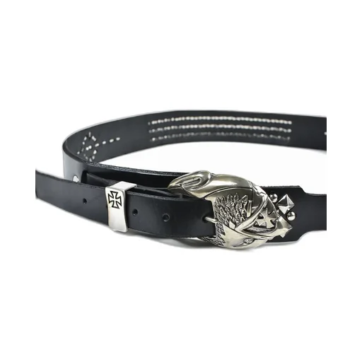 Double Eagle Buckle Belt Texas Serenade / Blk