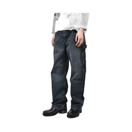 Paint Pants / Washed Blk