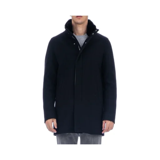 Herno Fur Collar Zipped Jacket