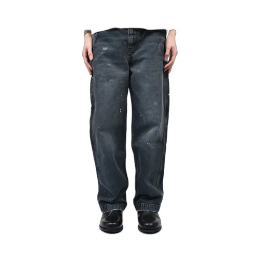 Paint Pants / Washed Blk