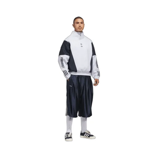 Watsonville Mockneck / Light Gry Heather/Legend Ink
