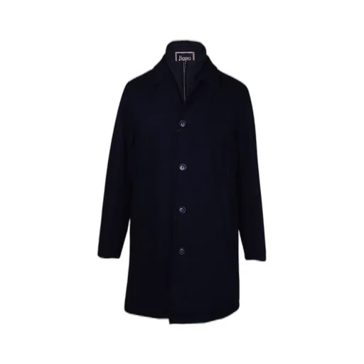 Herno Single-Breasted Straight Hem Coat