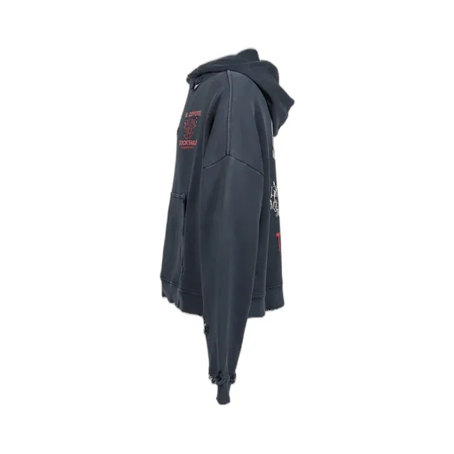Valley Of Dolls Hooded Sweatshirt / Vtg Blk