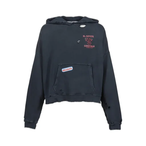 Valley Of Dolls Hooded Sweatshirt / Vtg Blk