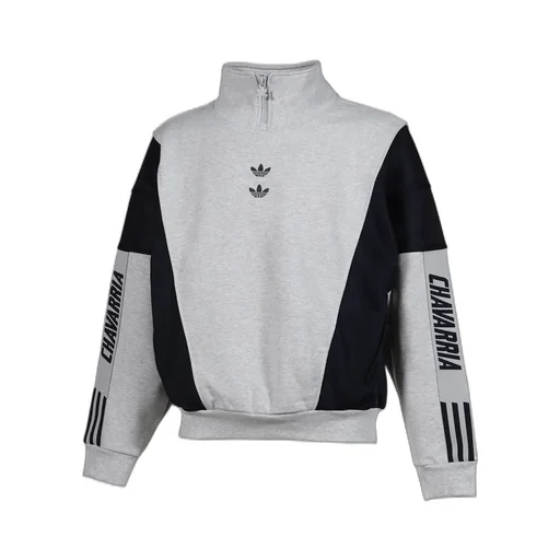 Watsonville Mockneck / Light Gry Heather/Legend Ink