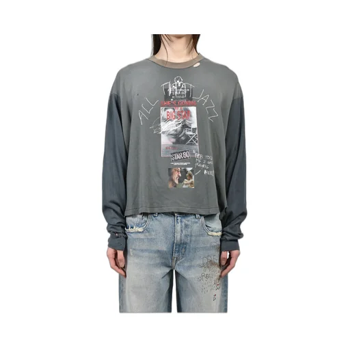 Star 80 L/S Tee / Vtg Blk