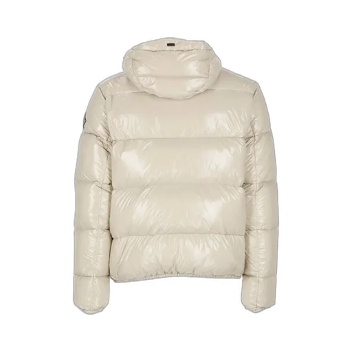 Herno Logo Patch Zip-Up Padded Jacket