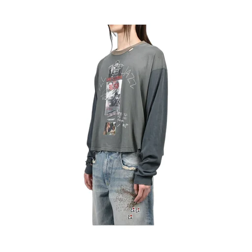 Star 80 L/S Tee / Vtg Blk