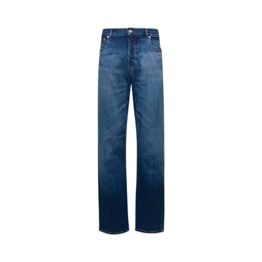Heron Preston Ex-Ray Logo Patch Straight Leg Jeans