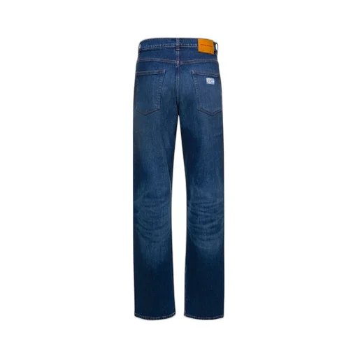 Heron Preston Ex-Ray Logo Patch Straight Leg Jeans