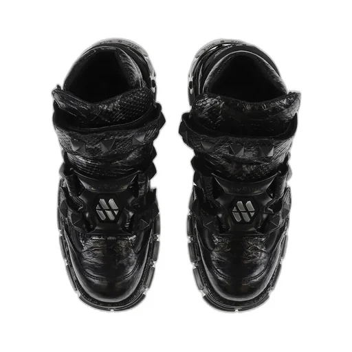 Stud Tower Boot / Blk