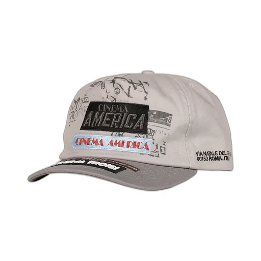 Cinema Troisi 5 Panel Hat / Lt. Gry