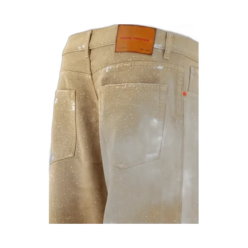 Heron Preston Paint Splatter Effect Jeans
