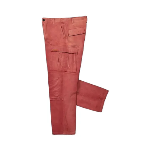 Heron Preston Distressed Wide Leg Cargo Pants