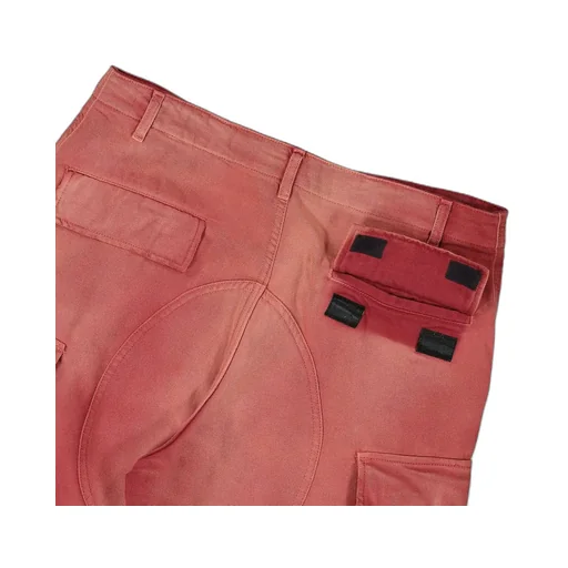 Heron Preston Distressed Wide Leg Cargo Pants