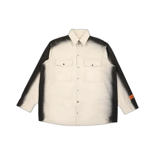 Heron Preston	Long Sleeved Faded Effect Shirt