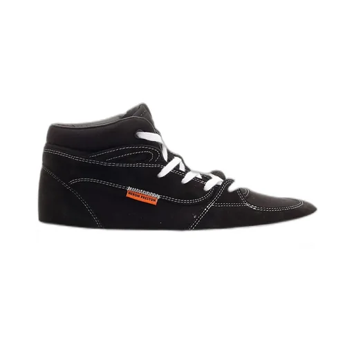 Heron Preston Toby Mid-Top Lace-Up Sneakers