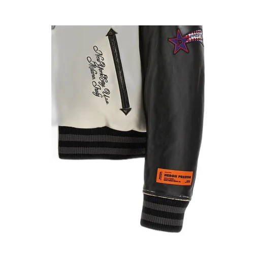 Heron Preston Hp Patches Varsity Bomber Jacket