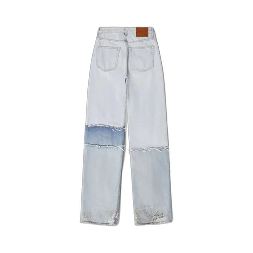 Heron Preston Distressed-Effect Straight-Leg Jeans