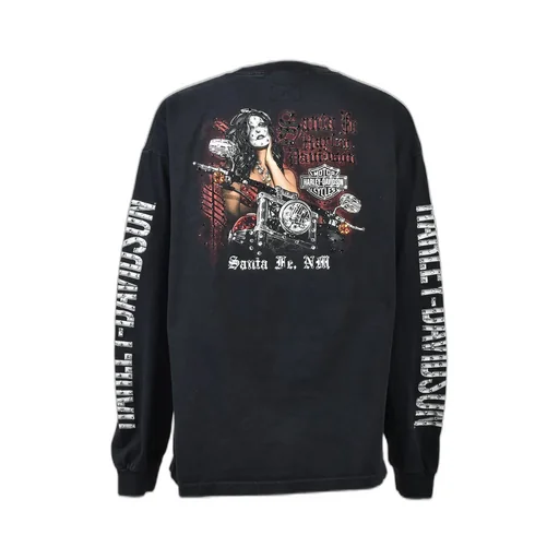 Santa Fe,Nm Ls Tee / Blk