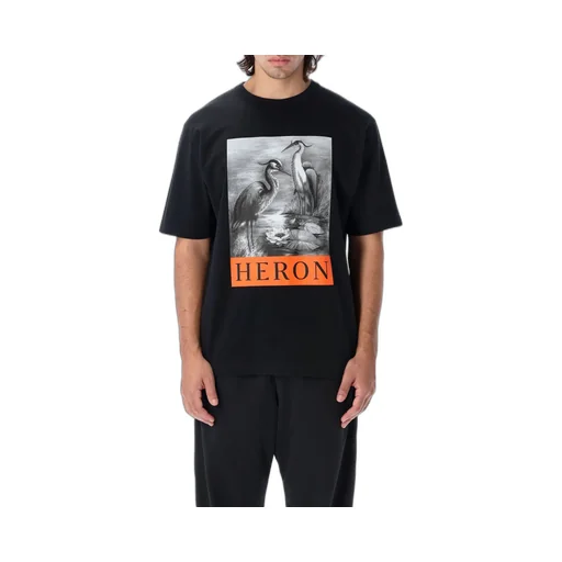 Heron Preston Graphic Printed Crewneck T-Shirt