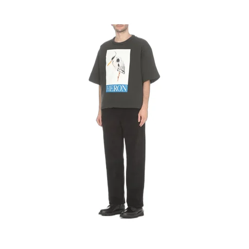 Heron Preston Graphic Printed Crewneck T-Shirt