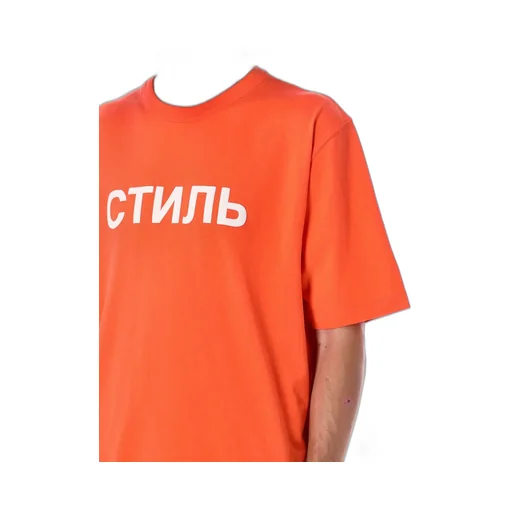 Heron Preston Logo Printed Crewneck T-Shirt