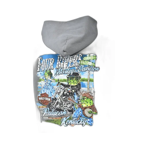 Four River Hoodie / Gry