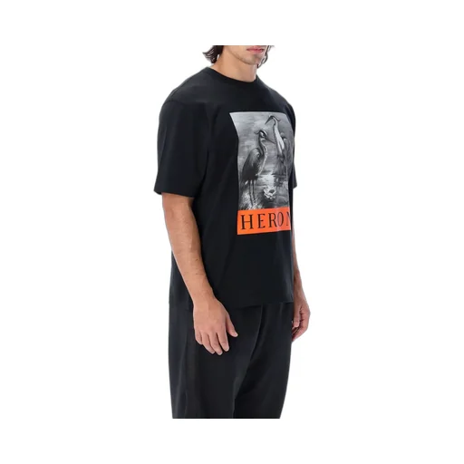 Heron Preston Graphic Printed Crewneck T-Shirt