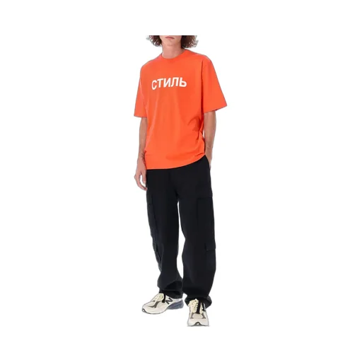 Heron Preston Logo Printed Crewneck T-Shirt