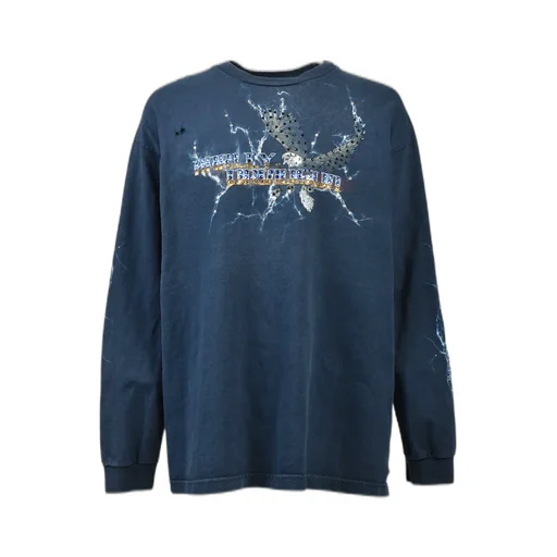 Eagle Bolt Ls Tee / Nvy