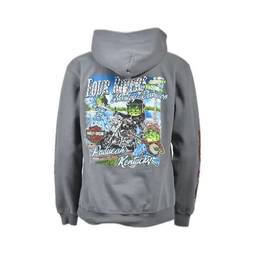 Four River Hoodie / Gry